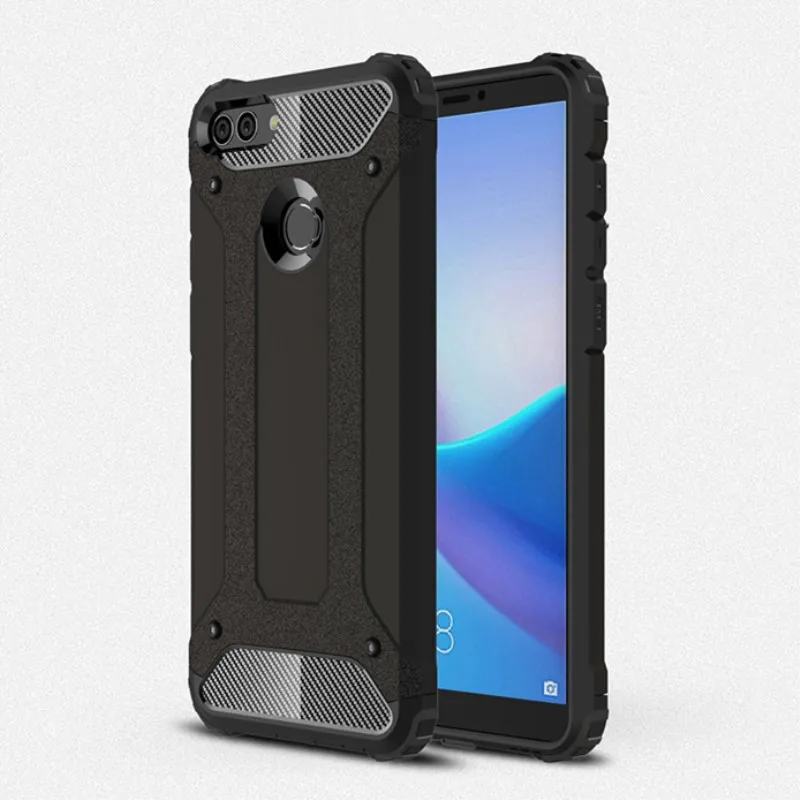 Жесткий силиконовый чехол Hybird для Huawei Y9 Y7 Pro 2019 Mate 30 Lite Nova 5i Honor 10i 9x20 9 10 P Smart