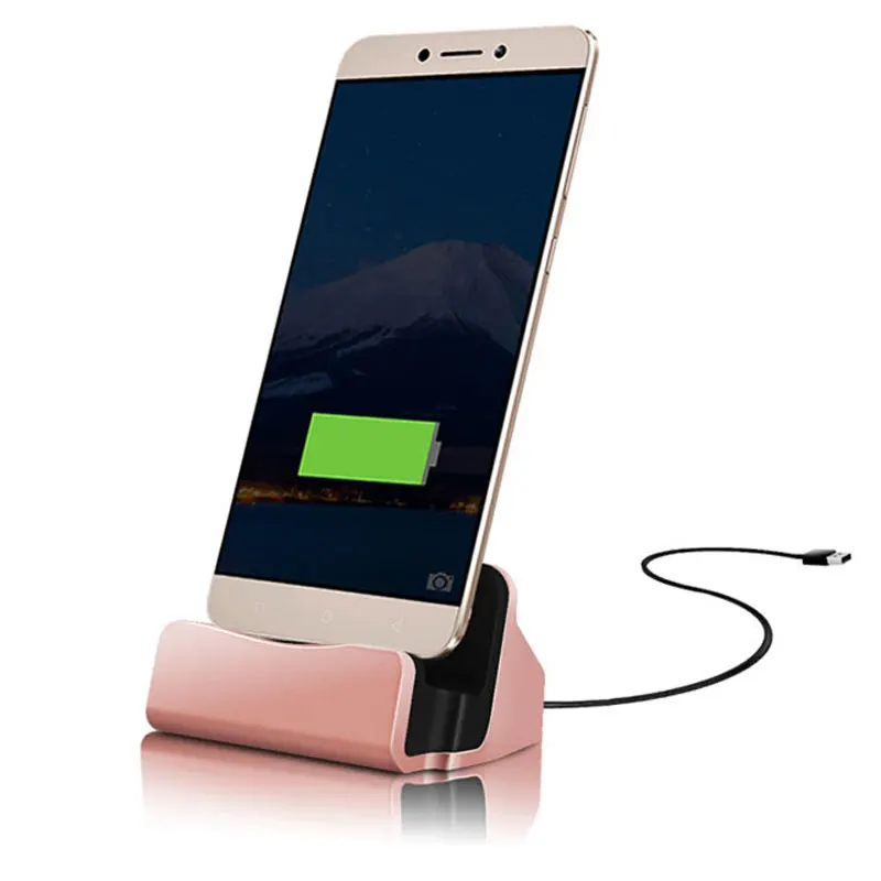 Док станция для зарядки и синхронизации данных JIATEXIN USB кабель Type C ZTE Axon M/Blade Z Max Z982