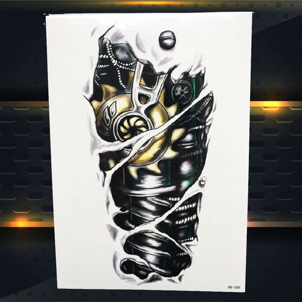 Алмазная Геометрическая треугольная вспышка тату стикер водонепроницаемый