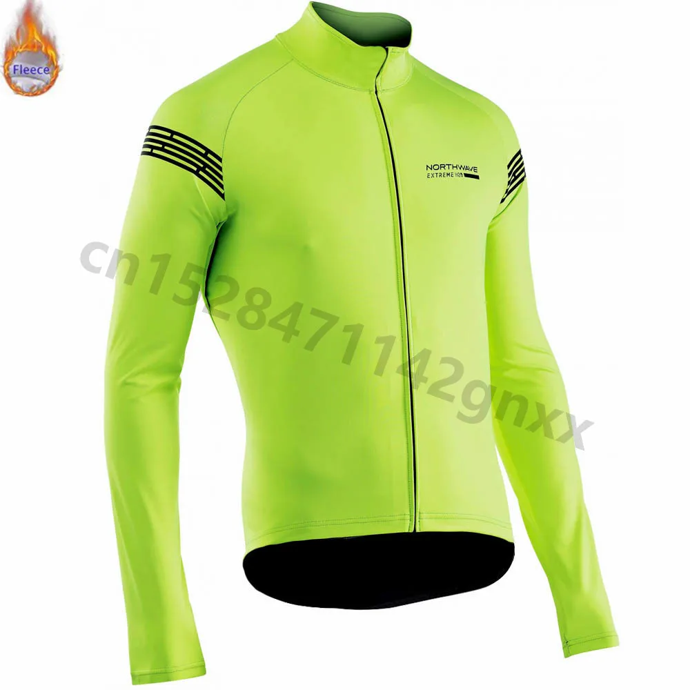 NW Northwave Зимняя Теплая Флисовая одежда для велоспорта, велосипедный Триатлон MTB, Майки для велоспорта, мужские комплекты для велоспорта - Цвет: 17