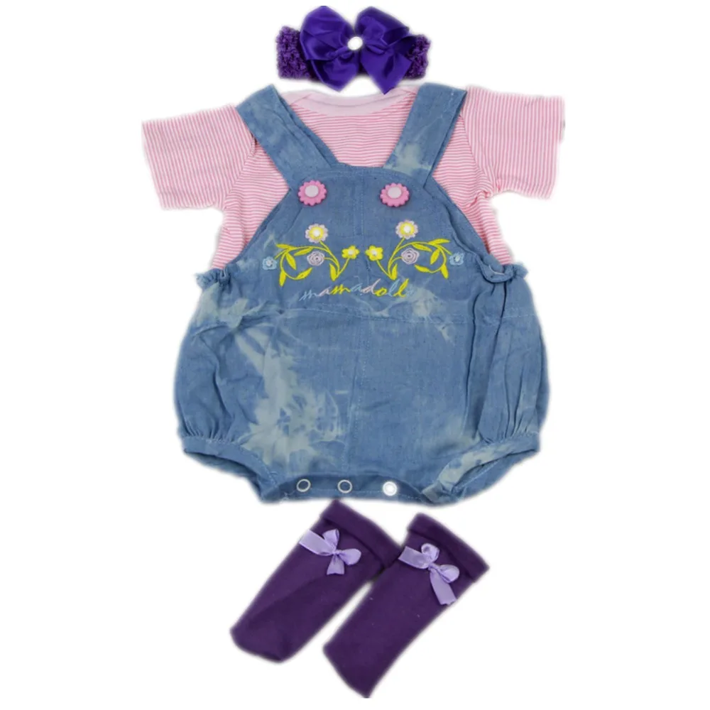 Кукла NPK одежда подходит для 50 57 см Boneca Bebes Reborn menina костюм 20 23 дюймов силикон Реборн