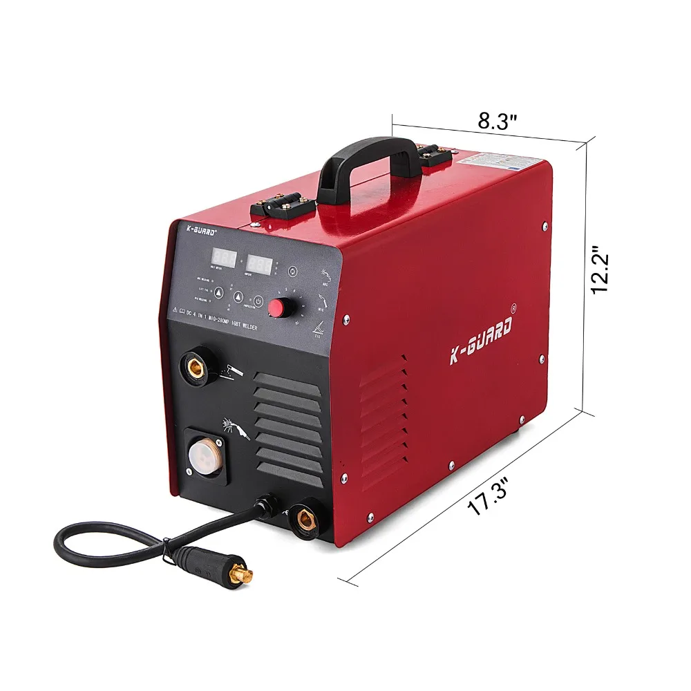 Инвертор для инертного газа сварочный аппарат MIG MAG + E Hand IGBT 280Amp 230V (со склада