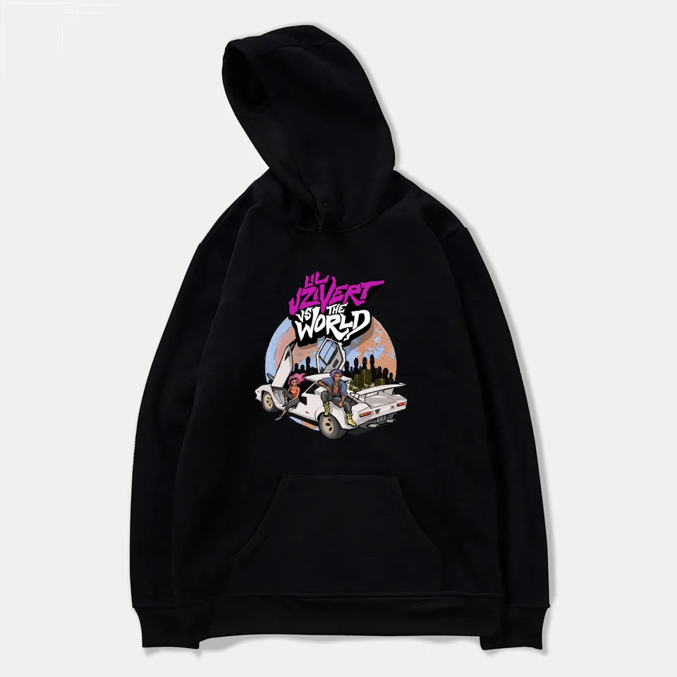 

Lil Uzi Vert hoodies sweatshirts men women The Real Uzi Vs. The World casual hoodie sweatshirt hip hop Jacket coat brand clothes