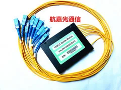

Горячая продажа 2 шт./лот 3,0 мм 1x8 ABS коробка PLC сплиттер модуль SC/UPC разъем волоконно-оптический PLC сплиттер