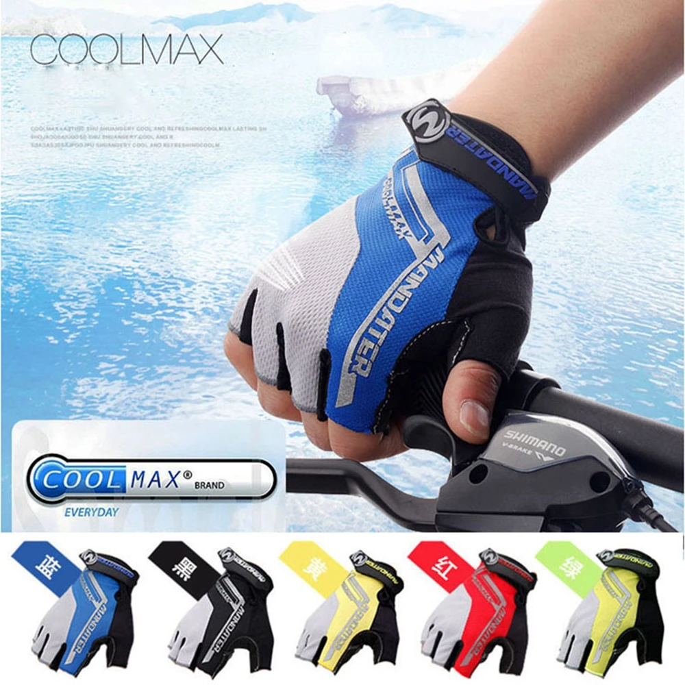 

Cycling Bicycle 3D Shockproof Hexagon GEL Sport Half Finger Gloves Bike Ultra-breathable Half Finger Glove youth gloves