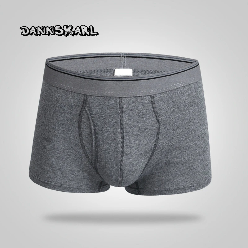 Супер Большие размеры высокого QualityMen'sBoxers перед тем как открыть талии брюки Head с