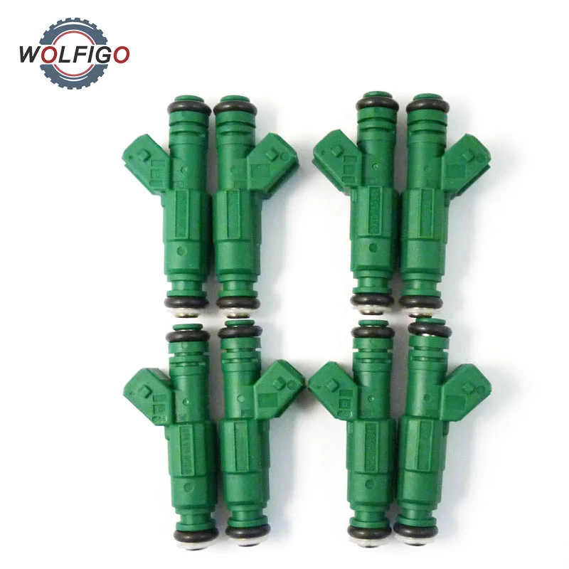 WOLFIGO новый топливный инжектор 42Lb/hr 440CC 0280155968 для BMW Chevy Ford Dodge Audi Pontiac VW Buick