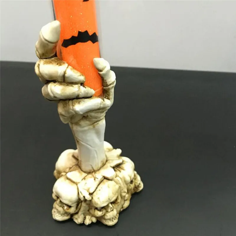 

Halloween Decoration Props LED Candle Lamp Flash Ghost Festival Electronic Candle Supplies Decoration Props Light Candelabra