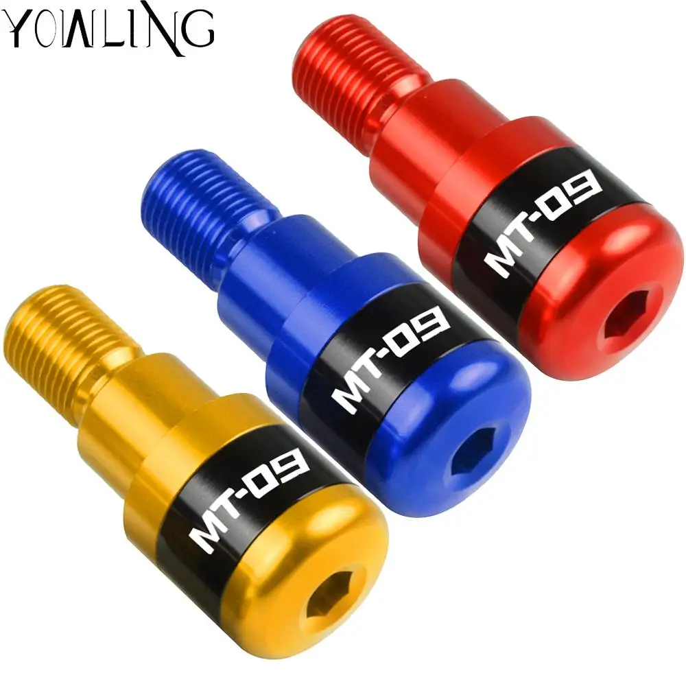 

For Yamaha MT 09 FZ09 MT09 FJ09 MT-09 Tracer 2014 2015 2016 2017 2018 2019 Motorcycle Handle Hand Bar Ends Handlebar Grips End
