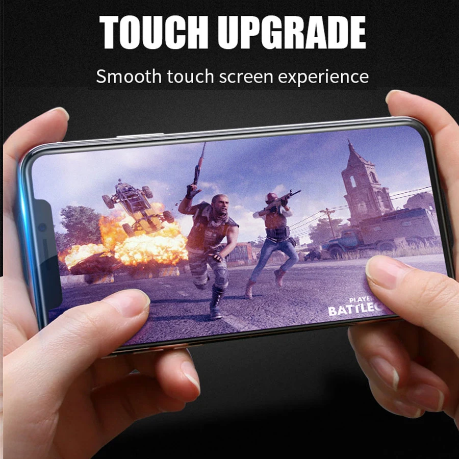 Анти Blue Ray матовая защитная пленка для экрана iPhone X XR XS 11 12 Pro MAX Mini с уровнем