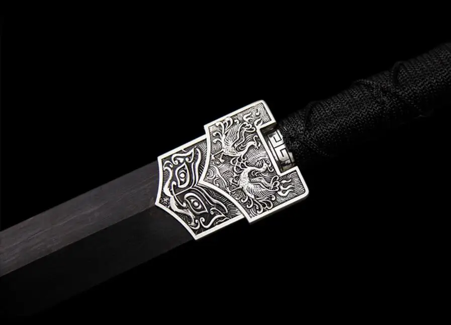 Высококачественная китайская брикет HAN JIAN Sharp 8Side позолоченный клинок из