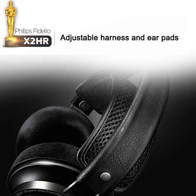 Оригинальные Philips Fidelio X2HR проводные наушники HIFI Звук высокое качество амбушюры