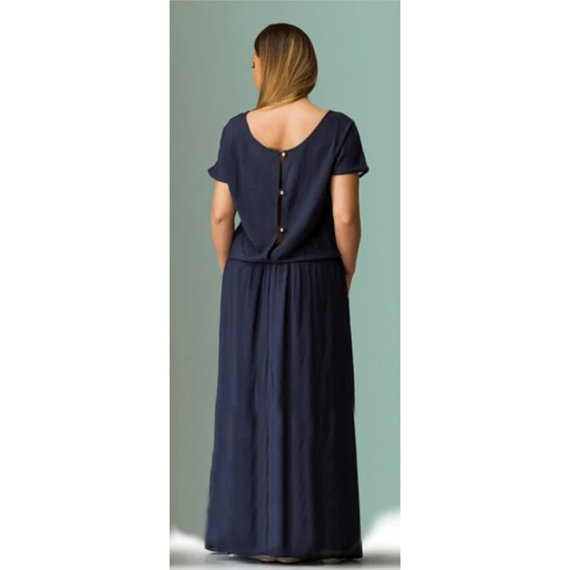 Женское кружевное платье с коротким рукавом Летнее Длинное винтажное вечерние