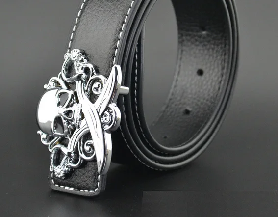 1 шт. пряжка черепа в стиле панк 3/8 дюйма (35 мм)|belt buckle|quality belt bucklespirate buckle |