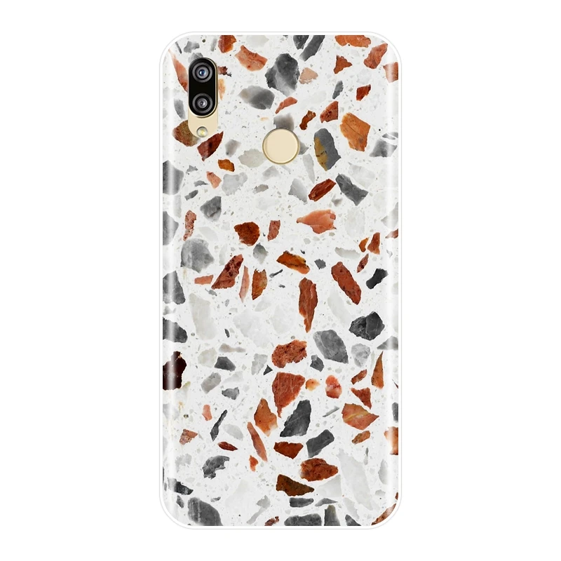 For Huawei P20 Pro P10 P Smart Plus P9 Lite Mini Case Silicone Art Soft Back Cover P8 2017 Phone | Мобильные телефоны и