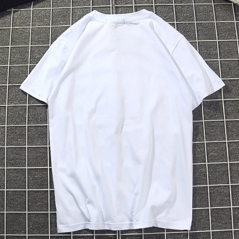 

Mens T Shirts Fashion Nice Trending Basic White T Shirt Men Cotton Harajuku Print Higher Brothers O Neck Short Sleeve Vogue Top