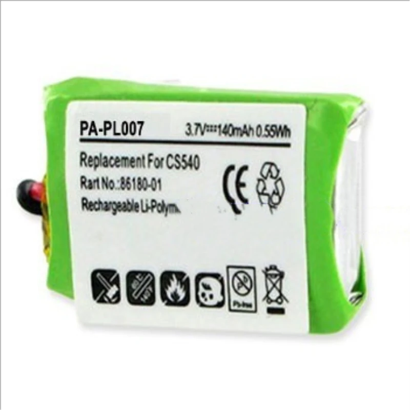

10pcs/lot TTVXO 86180-01 Battery for Plantronics CS540 Headset Battery