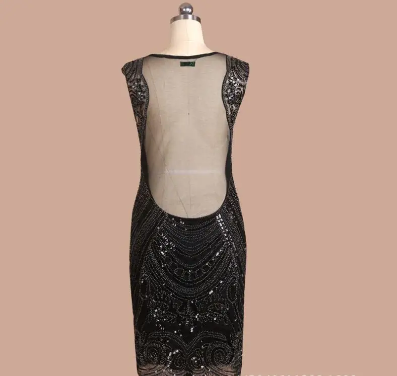 Новинка женское сексуальное платье с круглым вырезом и открытой спиной