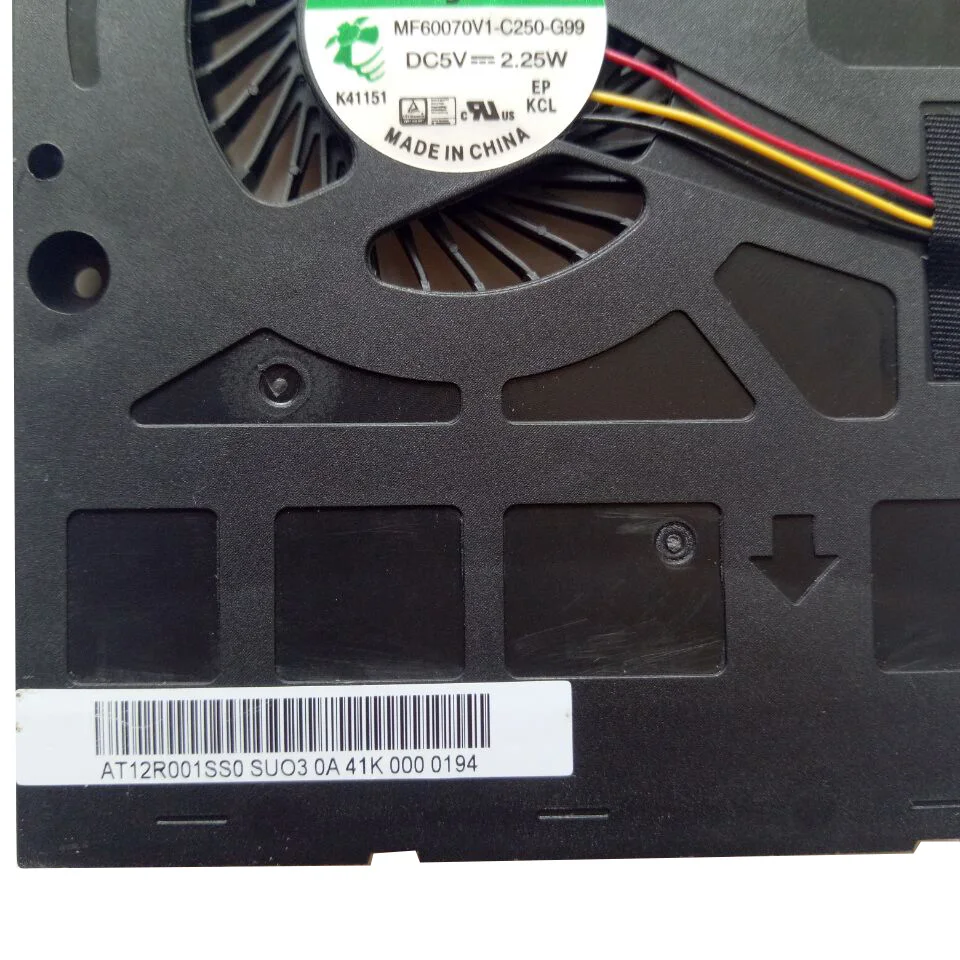 Новинка охлаждающий вентилятор для ноутбука ACER E1-510 с радиатором E1-410G AT12R002DT0