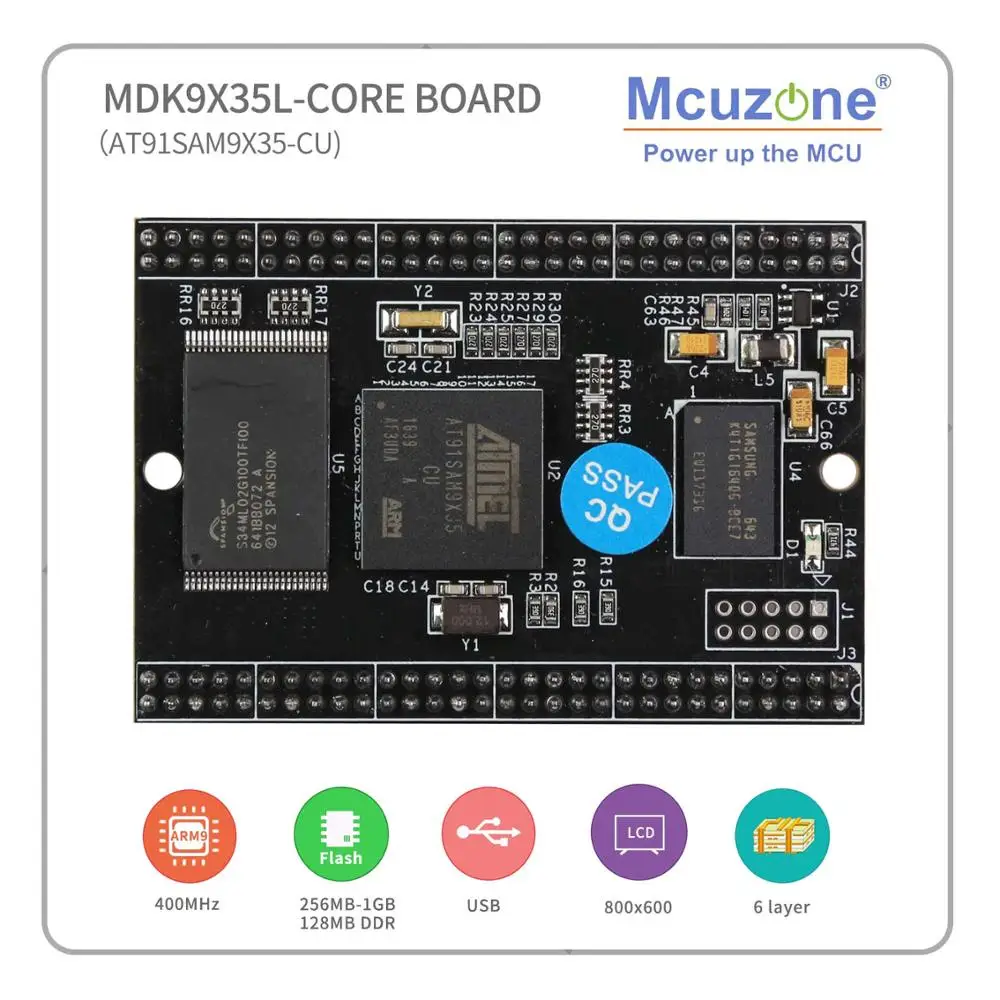 MDK9X35L-EK_T43LCDEVB ATMELAT91SAM9x35 HMI промышленная vehical медицинская бытовая техника. Голый