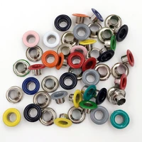200 sets color eyelets buckle deduction hollow rivets paint color eyelets metal eyelets handmade accessories