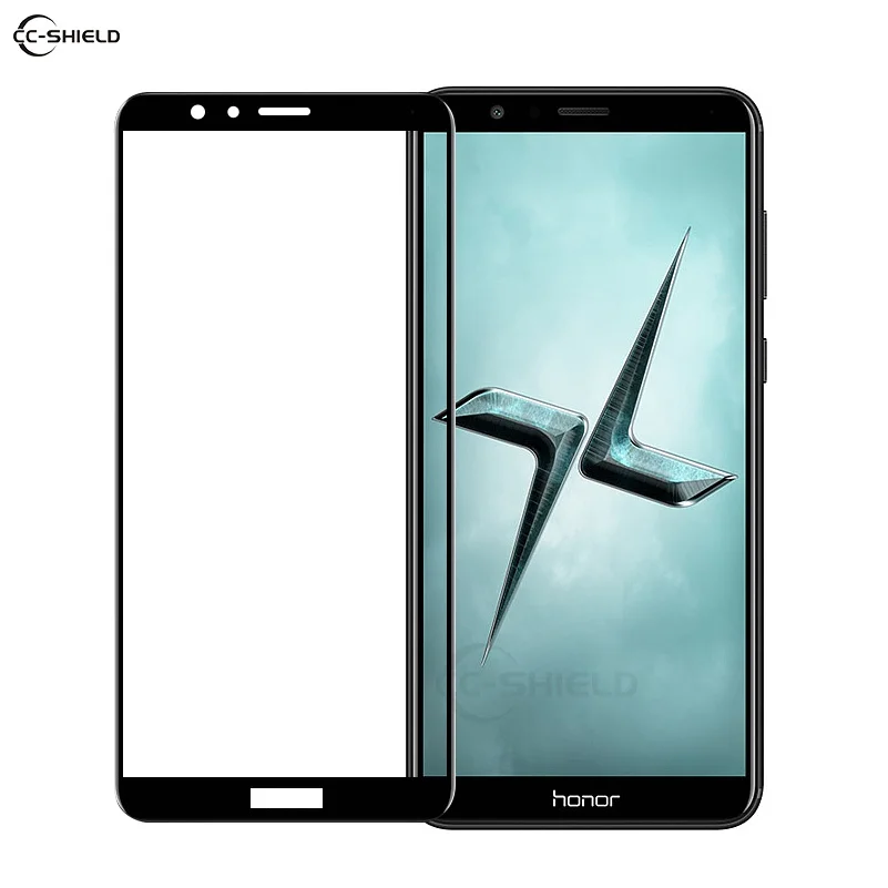 Полное покрытие стекло для Huawei Honor 7X X7 BND L21 L24 Защитная пленка экрана 7 X Honor7X