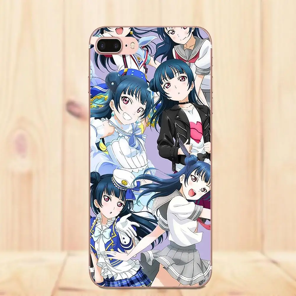 Yoshiko Tsushima Soft TPU Pattern Phone For HTC Desire 530 626 628 630 816 820 One A9 M7 M8 M9 M10 E9 Plus U11 Moto G G2 G3 | Мобильные