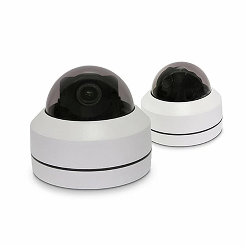 Купольная PTZ IP камера 5 МП 4 кратный зум оптическая для домашнего видеонаблюдения