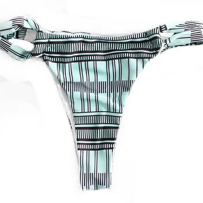 Женское сексуальное с ремешком вокруг шеи без рукавов принтом из двух частей для