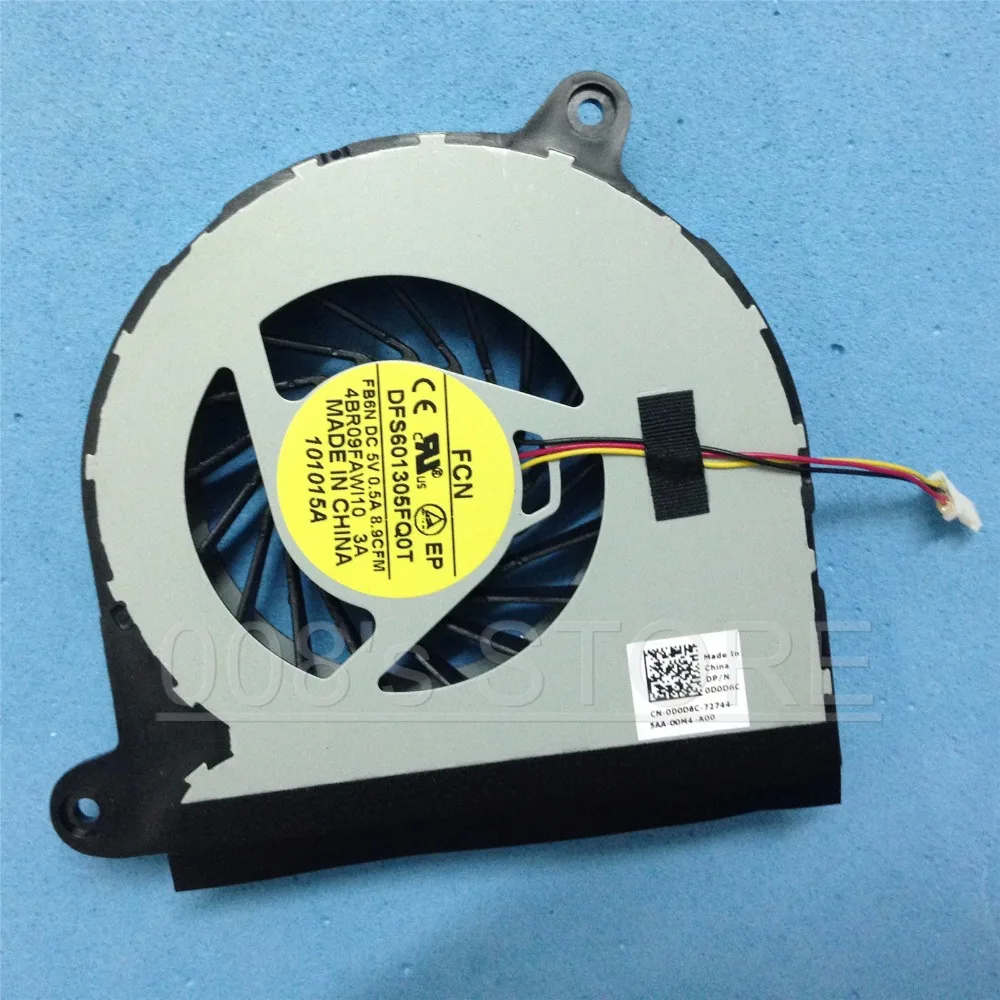 Новый кулер для охлаждения процессора ноутбука Dell Inspiron 17R 5720 7720 3760 от FORCECON DFS601305FQ0T