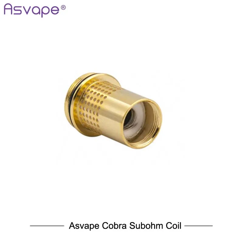 5 шт./лот оригинальная катушка Asvape Cobra sub ohm для электронных сигарет головка бака 0