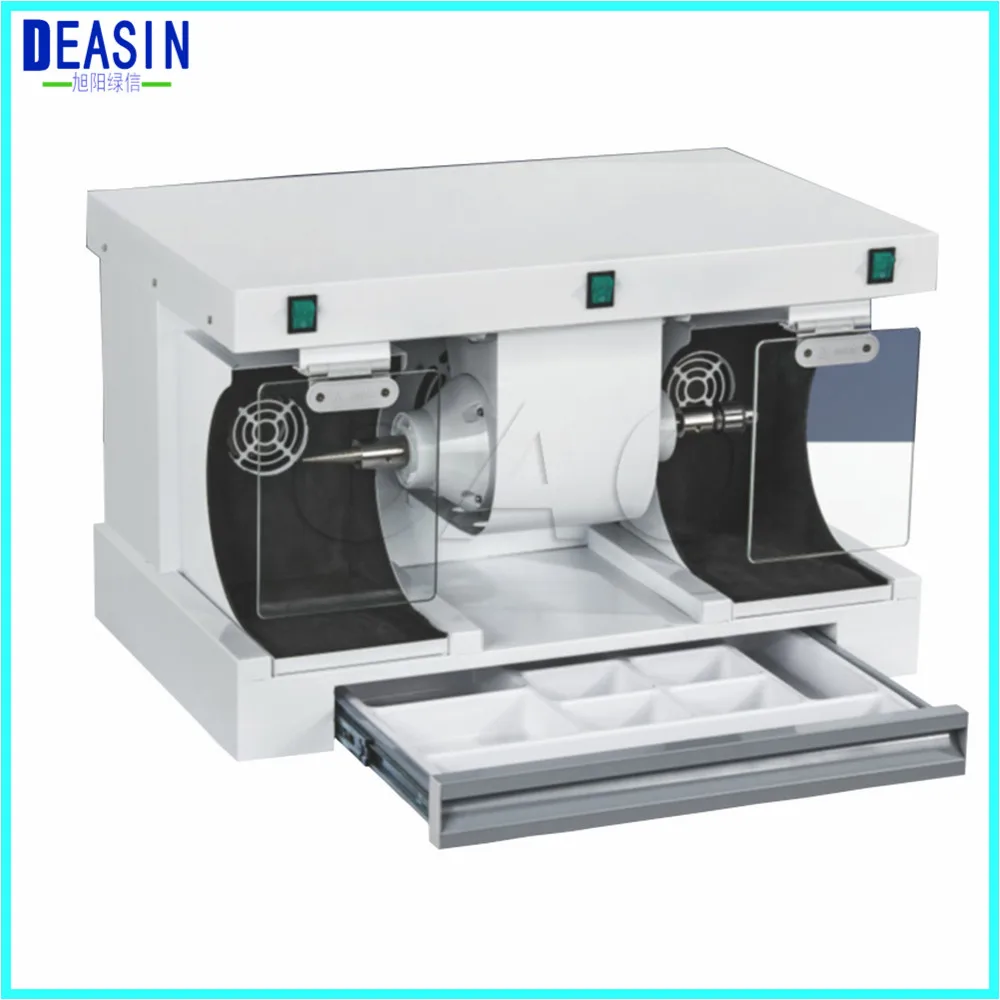 

Stone Polishing Machine Grinding Machine with LED Electric Bench Grinder ToolsJade walnut jewelry polishing