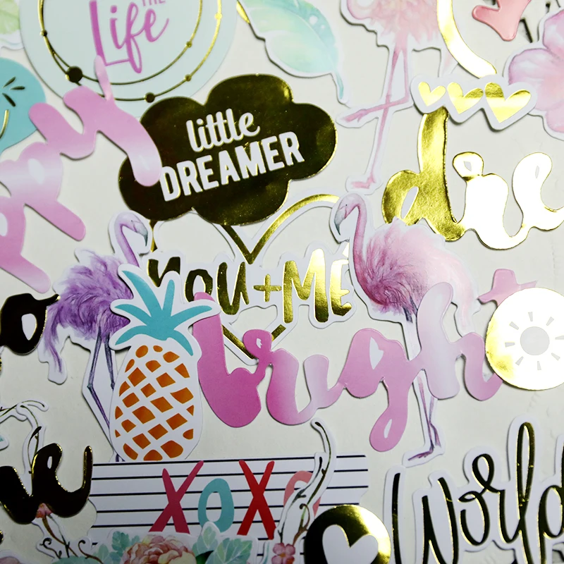 49pcs Little Dreamer Paper Stickers for DIY Scrapbooking/photo album Decoration Card Making Crafts | Дом и сад
