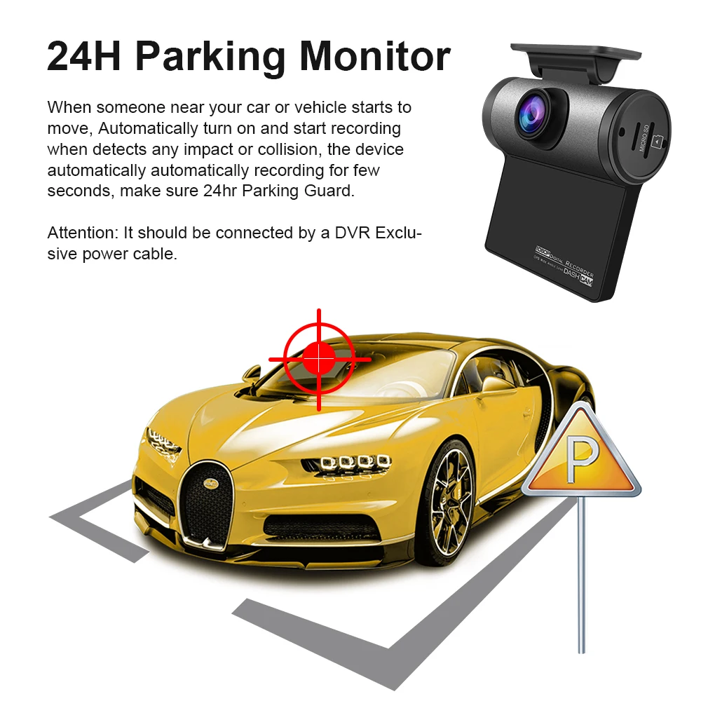 Eaglecam 1080P Full HD Автомобильный видеорегистратор Wifi камера GPS регистратор