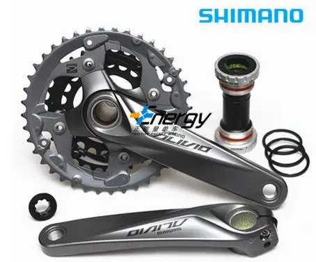 Велосипедная цепь ALIVIO M4000 M4050 велосипедная для mtb 3*9s 27S с креплением на Кривошип