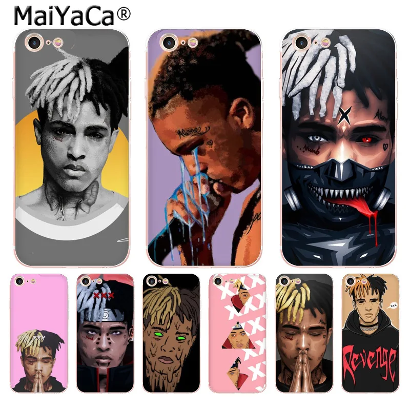 

MaiYaCa XXXTentacion phone cover for iphone 13 SE 2020 11 pro 8 7 66S Plus X 5S SE XR XS XS MAX Mobile Cover