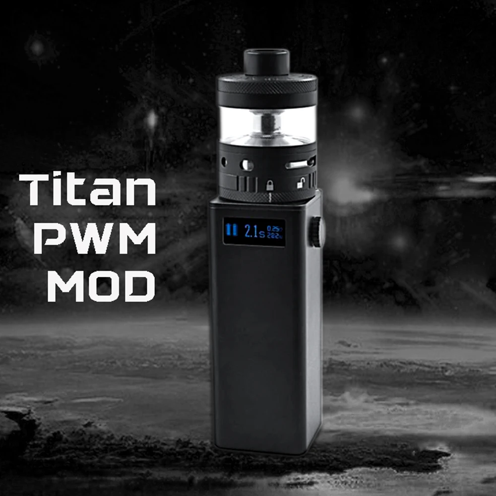 Оригинальные паровые жаждут Titan PWM vv Box MOD подходит четыре 18650 ячеек Max 300 W огромный