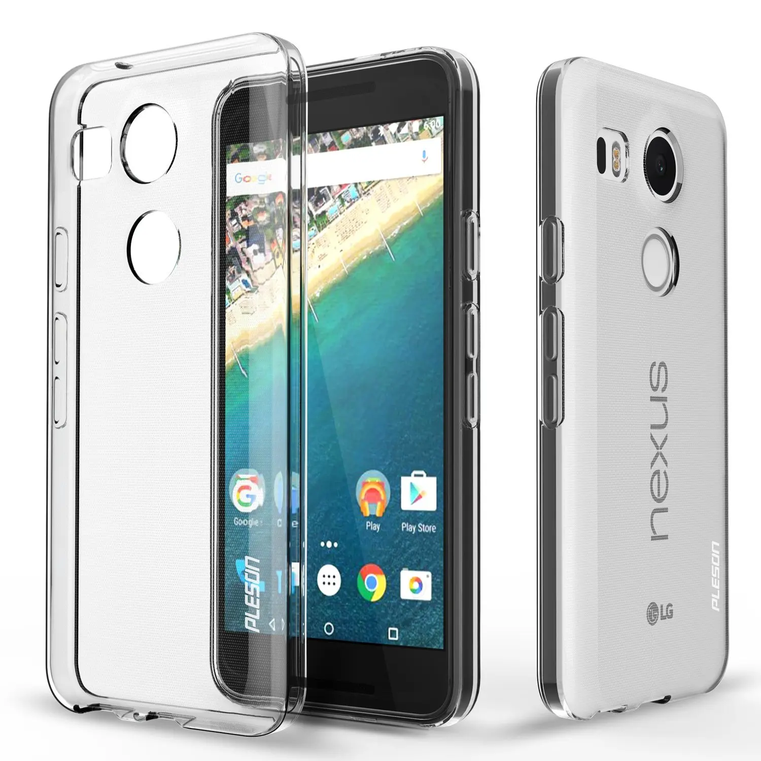 Для LG Google Nexus 5X Nexus8 Nexus5X Высококачественный тонкий защитный прозрачный чехол