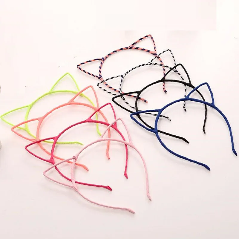 

Cat Animal Ears Headband Kids Adults Cute Devil Hairband Birthday Party Hair Halloween Christmas