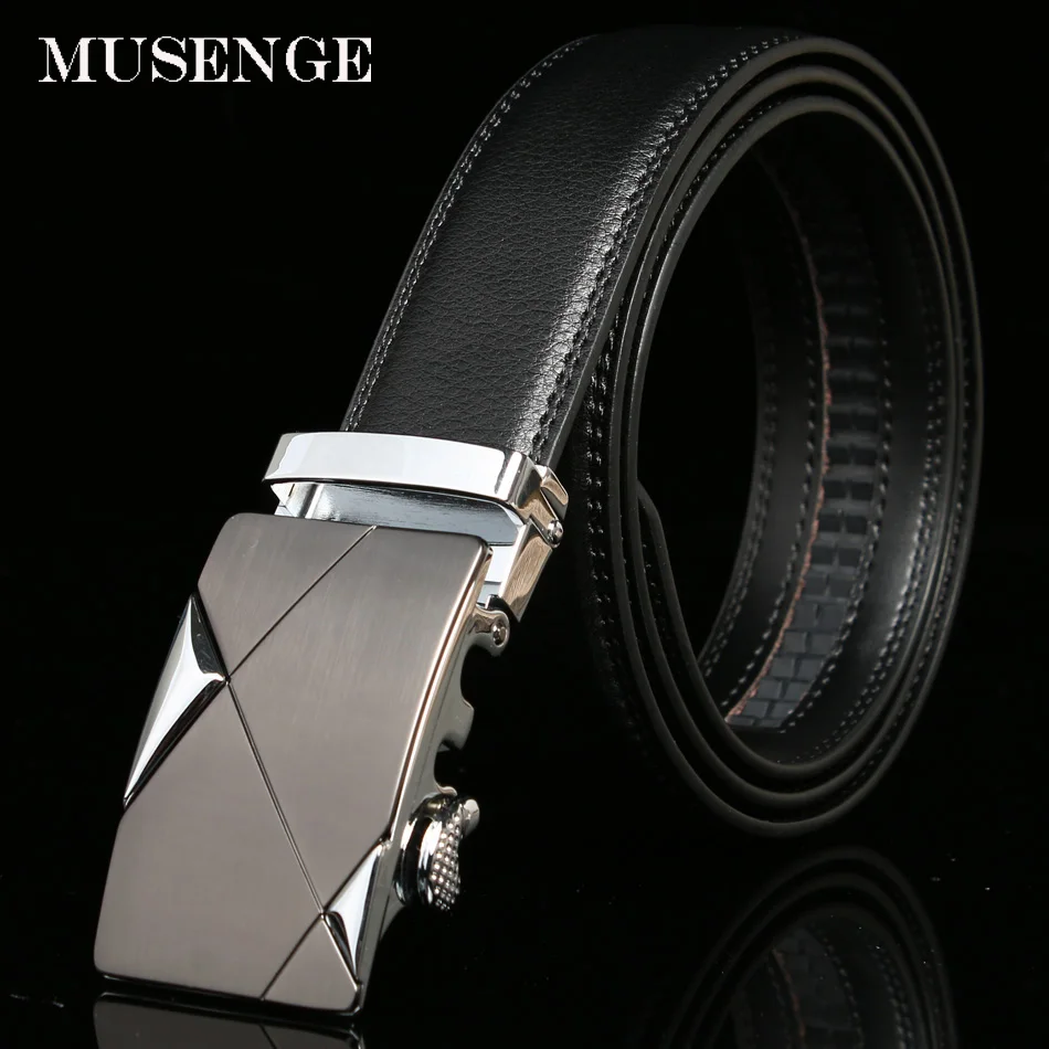 MUSENGE кожа Ремни для Для мужчин Ceinture кожаный ремень из натуральной кожи мужские