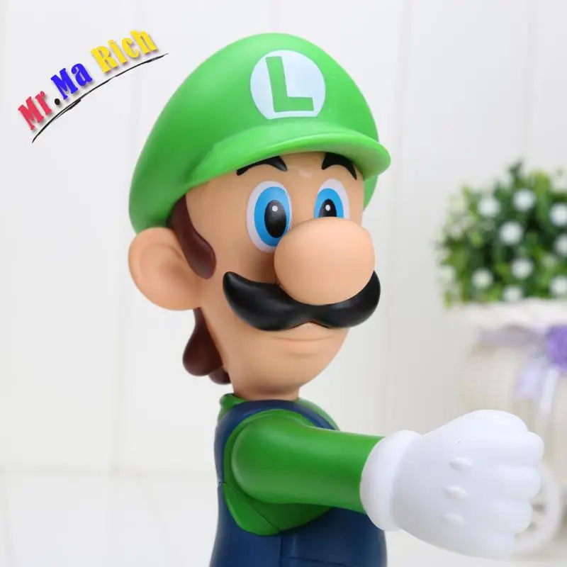 23 см Super Mario Bros Figura Yoshi Principessa Peach Pvc фигурка игрушка Марио Луиджи кукла|super mario bros|mario