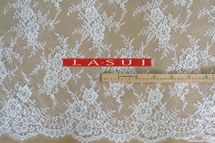 Новый продукт LASUI 1 5 м * 3 белые ресницы французское кружево усовершенствованное