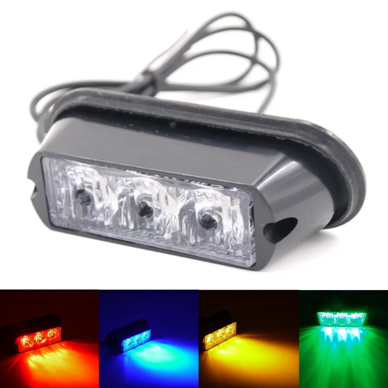 12v/24v 3 водить автомобиль грузовик трактор мотоцикл RV прицеп аварийный светильник