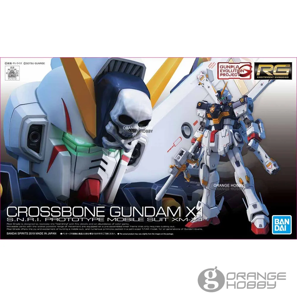 Мобильный комплект для сборки OHS Bandai RG 31 1/144 Crossbone Gundam X1|Наборы моделей| |