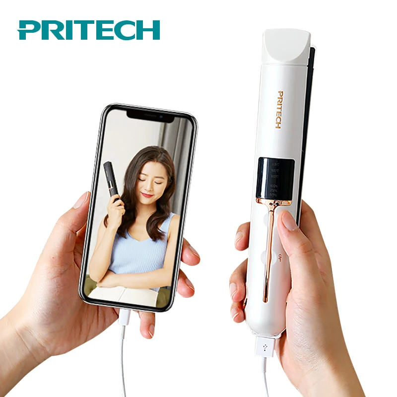 Профессиональный Выпрямитель для волос PRITECH бренд мини плоский утюжок