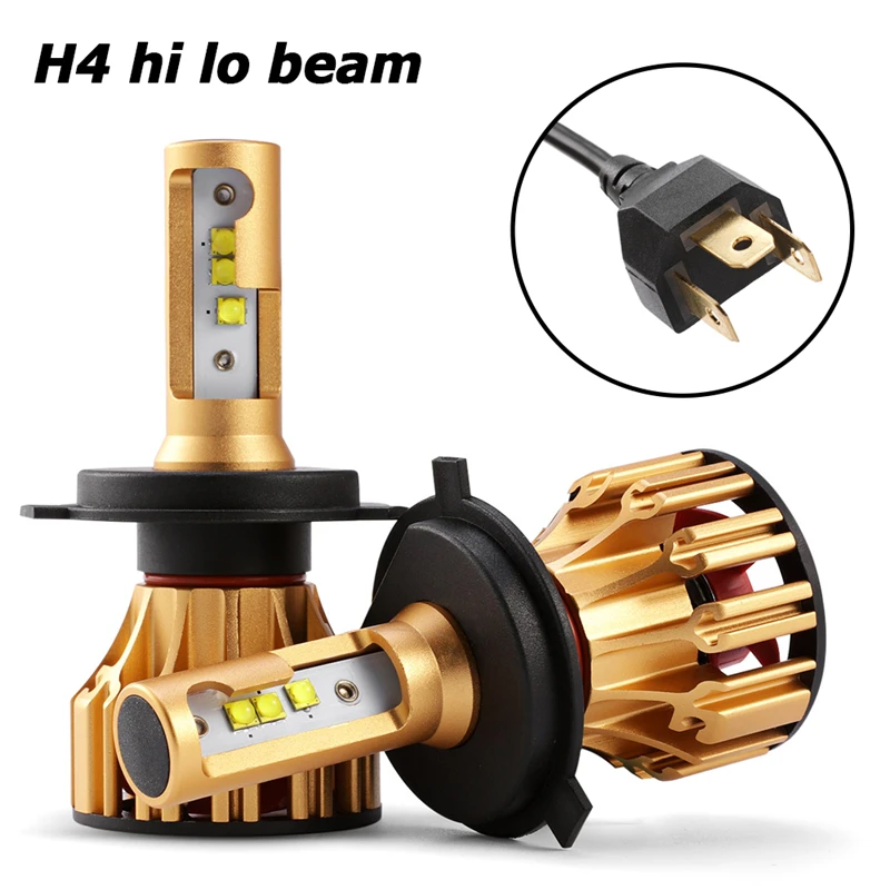 Oslamp T6 светодиодный H4 H7 H11 9005 9006 автомобилей головной светильник лампы 6500 К 70 Вт 7000lm SMD чипы авто светодиодный налобный фонарь лампы Автомобильный светильник 12V