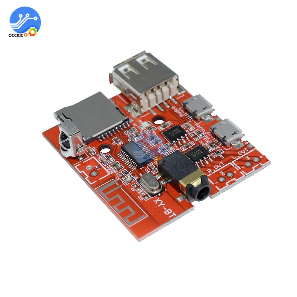 USB MP3 Bluetooth декодер доска Аудио анализатор спектра усилитель плата TF карта Bluetooth 4,1 Беспроводной ЦАП с пультом дистанционного управления