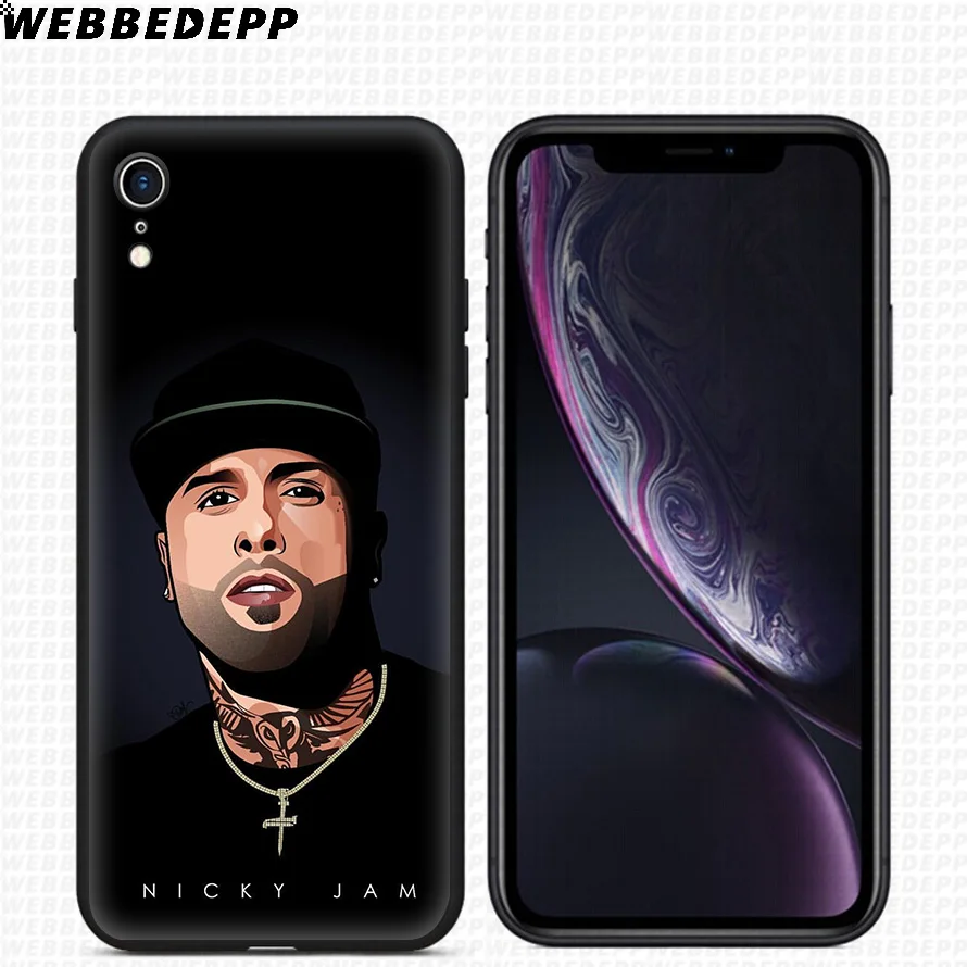 Мягкий силиконовый чехол WEBBEDEPP Nicky Jam Для iPhone 11 Pro Xr Xs Max X или 10 8 7 6 6S Plus 5 5S SE Case |