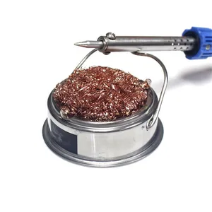 Чистый шар с кронштейном для паяльника, держатель для очистки жала паяльника, шарик для очистки жала паяльника