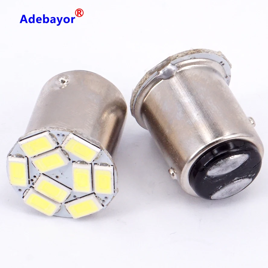 50 X 9 SMD 5630 led 1157 BAY15D P21/4W P21/5W 7528 5730 auto Car turn signal lamp Brake tail parking Light super bright | Автомобили и